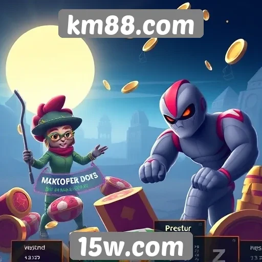Jogos mais populares disponíveis no km88.com